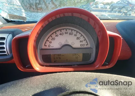 2008 Smart Fortwo Passion z USA, uszkodzony, nr VIN WMEEK31X58K129009